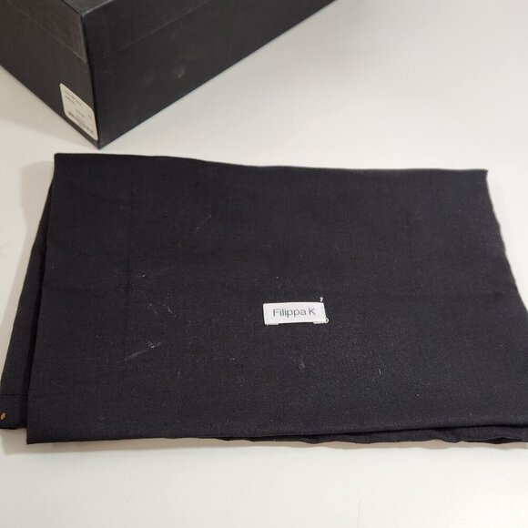 Amante Spain Dark Blue Suede Leather Heel Womens 7M Used With Shoe Bag - Picture 12 of 12